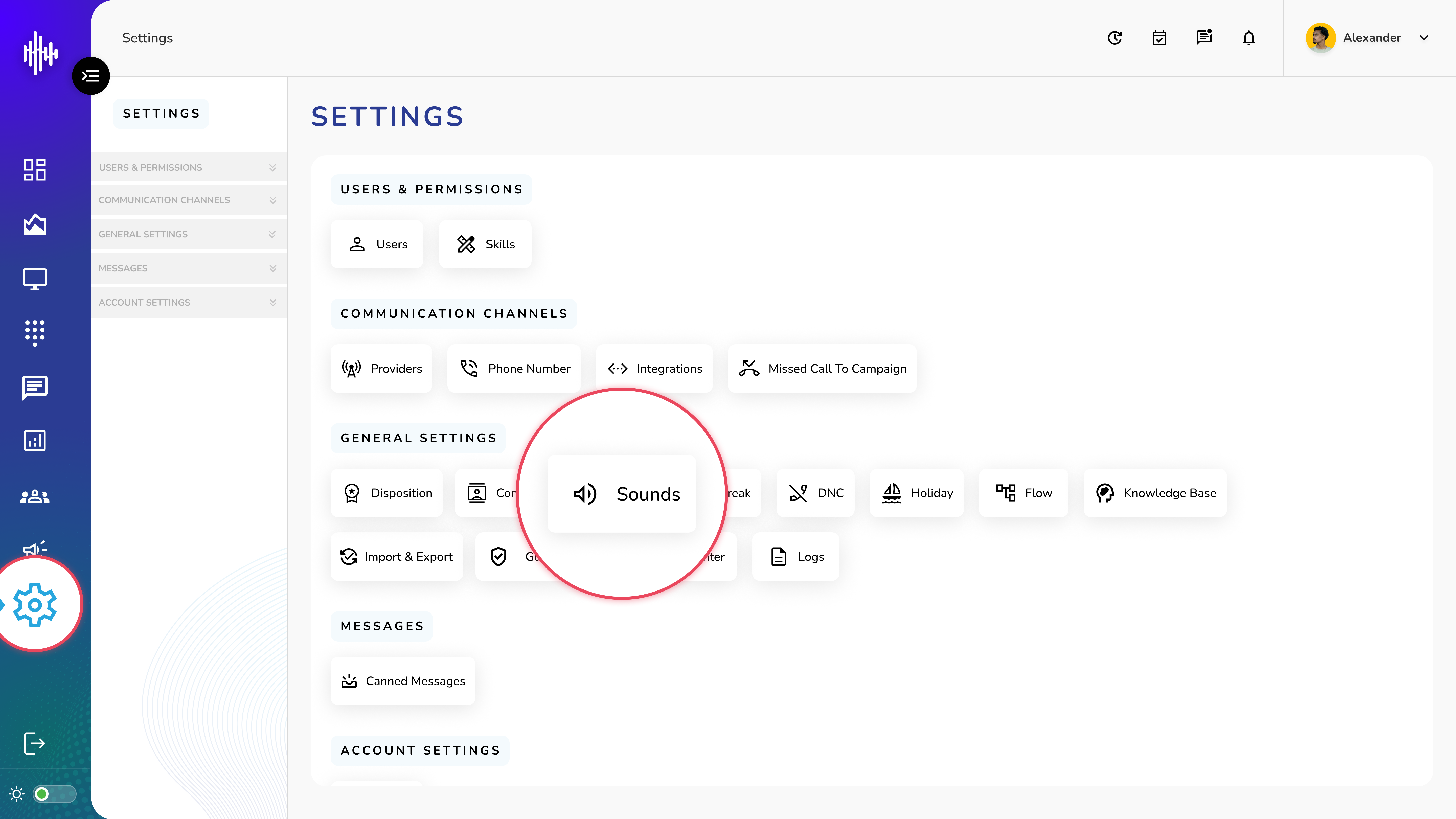 Settings-Sounds